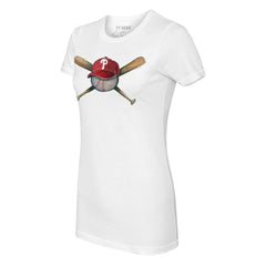 Philadelphia Phillies Tiny Turnip Women's Hat Crossbats T-Shirt discount