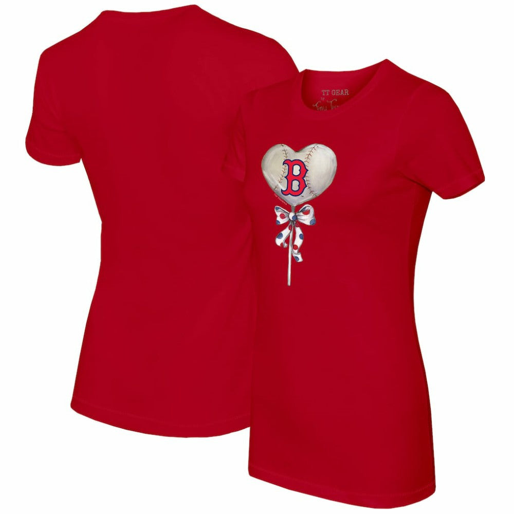 Boston Red Sox Tiny Turnip Women's Heart Lolly T-Shirt Online