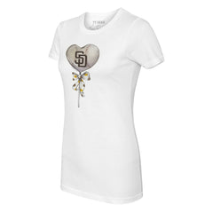 San Diego Padres Tiny Turnip Women's Heart Lolly T-Shirt Clearance