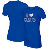 Chicago Cubs Tiny Turnip Women's I Love Dad T-Shirt Clearance