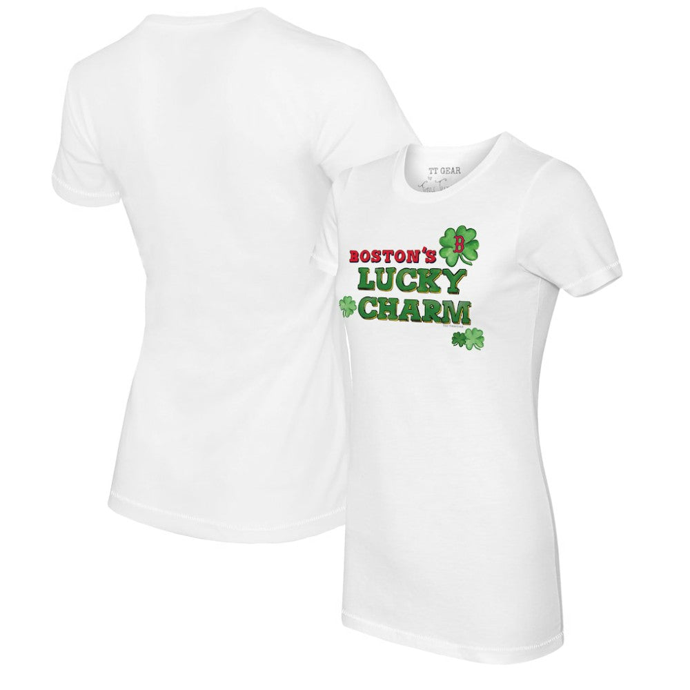 Boston Red Sox Tiny Turnip Women's Lucky Charm T-Shirt Near Me