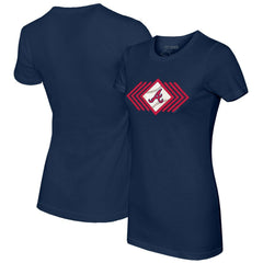 Atlanta Braves Tiny Turnip Women's Prism Arrows T-Shirt On Sale