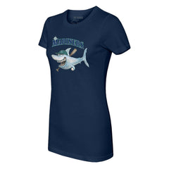 Seattle Mariners Tiny Turnip Women's Shark T-Shirt for sale