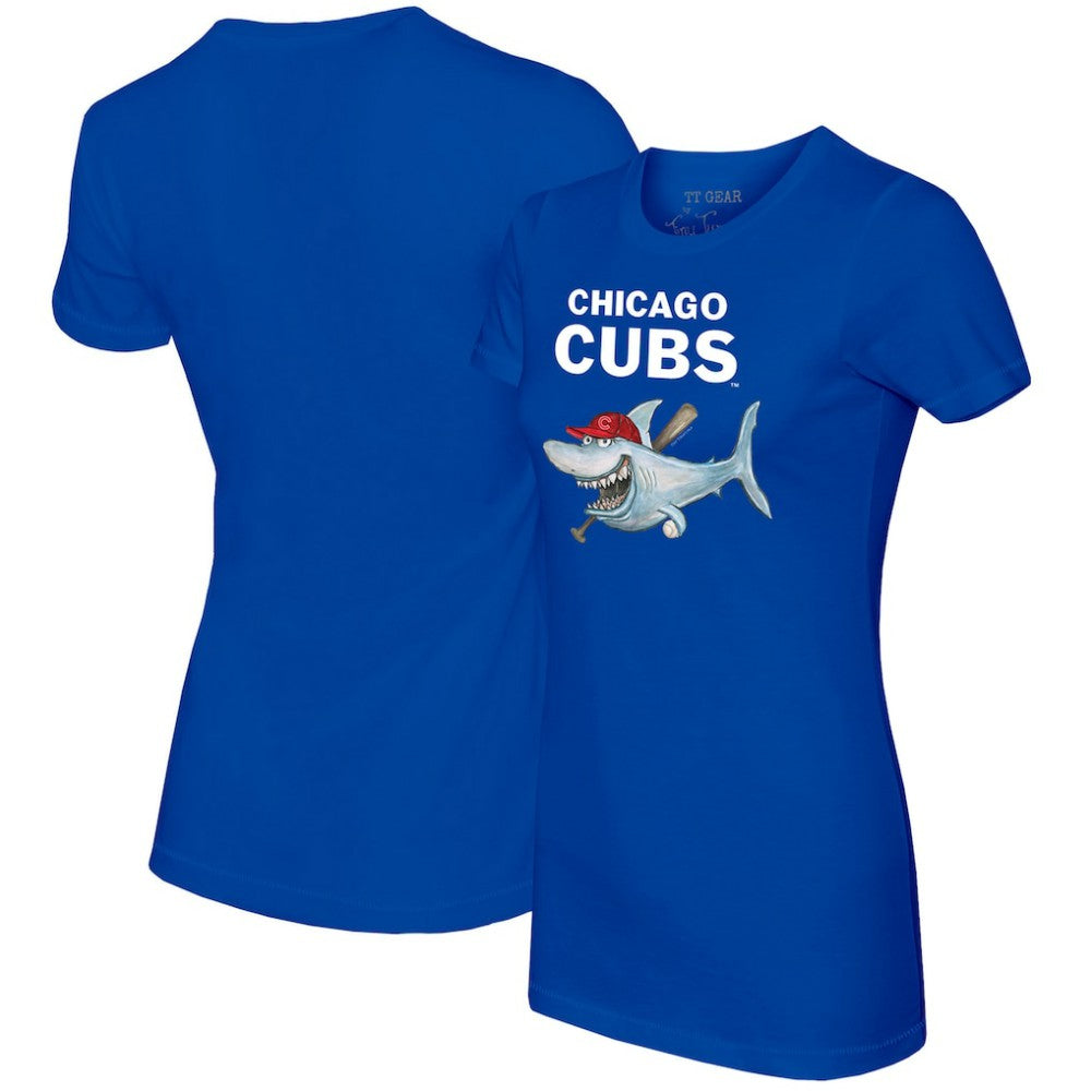 Chicago Cubs Tiny Turnip Women's Shark T-Shirt discount