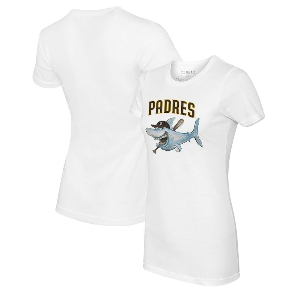 San Diego Padres Tiny Turnip Women's Shark Logo T-Shirt Lifestyle
