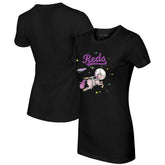 Cincinnati Reds Tiny Turnip Women's Space Unicorn T-Shirt Online