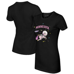 Minnesota Twins Tiny Turnip Women's Space Unicorn T-Shirt discount