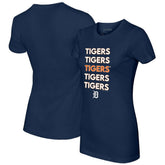 Detroit Tigers Tiny Turnip Women's Stacked T-Shirt On Sale