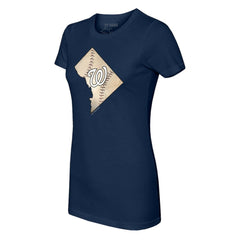 Washington Nationals Tiny Turnip Women's State Outline T-Shirt for sale