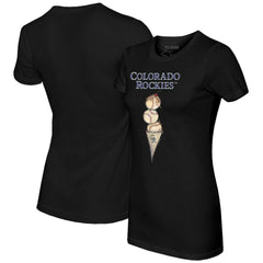 Colorado Rockies Tiny Turnip Women's Triple Scoop T-Shirt for sale