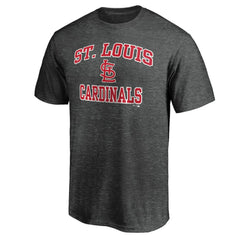 St. Louis Cardinals Heart & Soul Team Logo T-Shirt Clearance