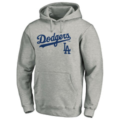 Los Angeles Dodgers Team Lock Up Wordmark Pullover Hoodie Near Me