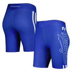 Los Angeles Dodgers Mitchell & Ness Women's Biker Shorts Sale