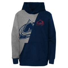Colorado Avalanche - Preschool Unrivaled Pullover Hoodie Gray/Navy