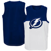 Tampa Bay Lightning - Youth Revitalize Tank Top White/Blue