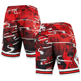 Mitchell & Ness - Chicago Bulls Lunar New Year Swingman Shorts - Red