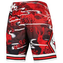 Mitchell & Ness - Chicago Bulls Lunar New Year Swingman Shorts - Red