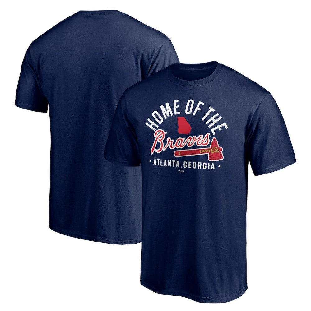 Atlanta Braves Hometown Collection Home of the Braves T-Shirt Sale