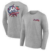 Atlanta Braves Nice Kicks Long Sleeve T-Shirt for sale