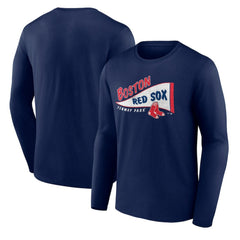 Boston Red Sox The Pennant Long Sleeve T-Shirt On Sale