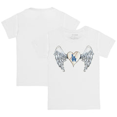 Los Angeles Dodgers Tiny Turnip Youth Angel Wings T-Shirt Sale