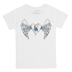 Los Angeles Dodgers Tiny Turnip Youth Angel Wings T-Shirt Sale