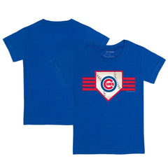 Chicago Cubs Tiny Turnip Youth Base Stripe T-Shirt for sale