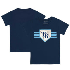 Tampa Bay Rays Tiny Turnip Youth Base Stripe T-Shirt discount