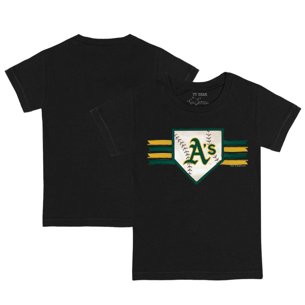Athletics Tiny Turnip Youth Base Stripe T-Shirt On Sale