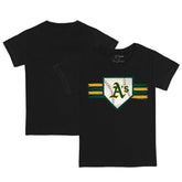Athletics Tiny Turnip Youth Base Stripe T-Shirt On Sale