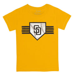 San Diego Padres Tiny Turnip Youth Base Stripe T-Shirt Sale
