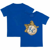 Kansas City Royals Tiny Turnip Youth Baseball Bow T-Shirt Online