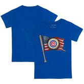 Chicago Cubs Tiny Turnip Youth Baseball Flag T-Shirt Clearance