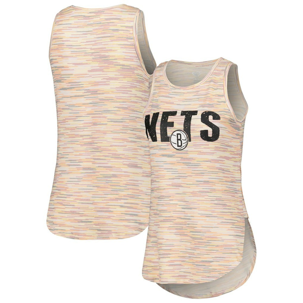 NBA - Brooklyn Nets Concepts Sport Women's Sunray Tank Top - White