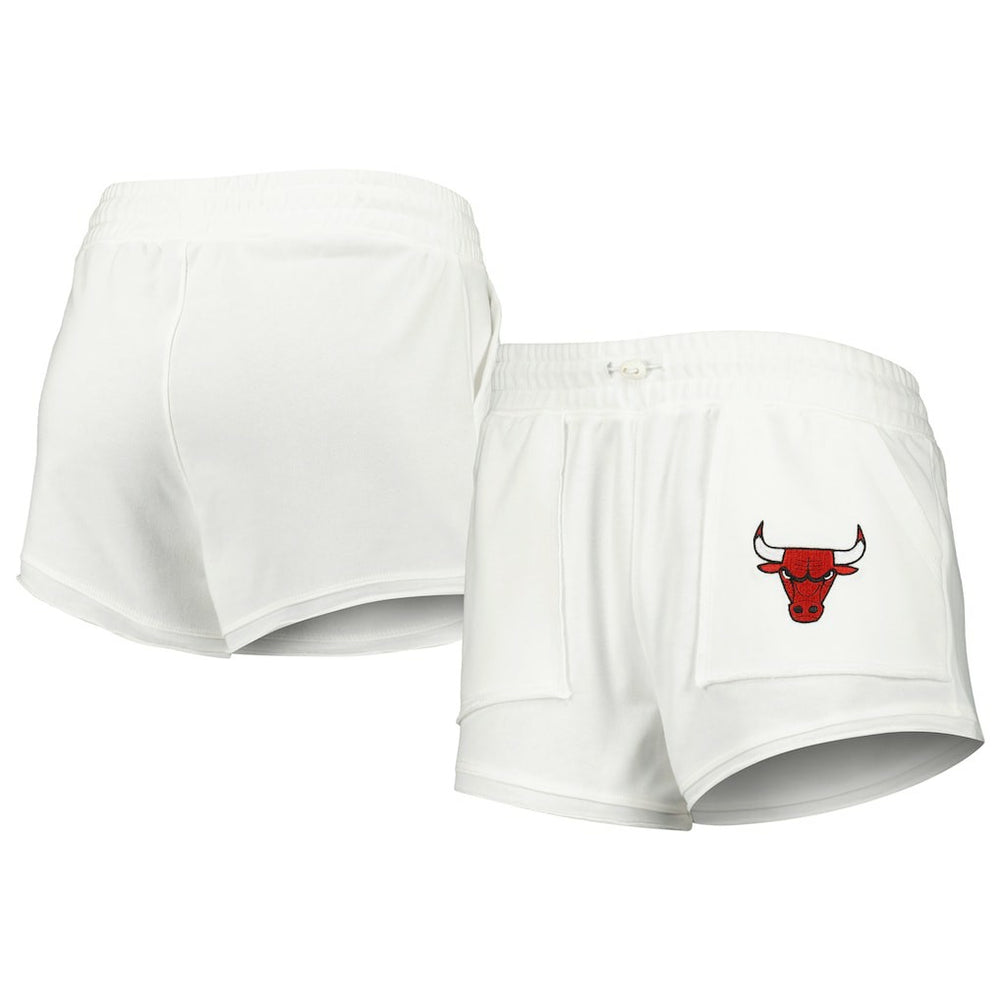NBA - Chicago Bulls Concepts Sport Women's Sunray Shorts - White