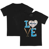 Miami Marlins Tiny Turnip Youth Baseball Love T-Shirt Lifestyle