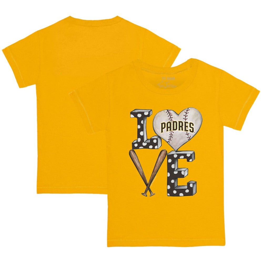 San Diego Padres Tiny Turnip Youth Baseball Love T-Shirt Lifestyle