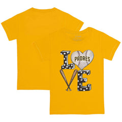 San Diego Padres Tiny Turnip Youth Baseball Love T-Shirt Lifestyle