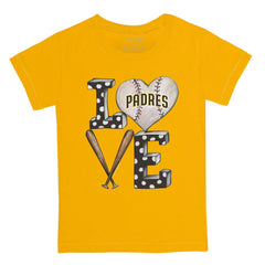 San Diego Padres Tiny Turnip Youth Baseball Love T-Shirt Lifestyle