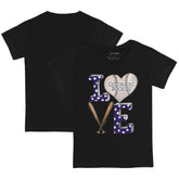 Colorado Rockies Tiny Turnip Youth Baseball Love T-Shirt Sale