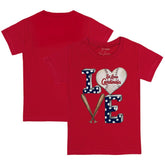 St. Louis Cardinals Tiny Turnip Youth Baseball Love T-Shirt for sale