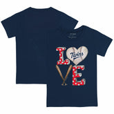 Minnesota Twins Tiny Turnip Youth Baseball Love T-Shirt discount