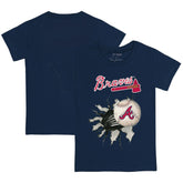 Atlanta Braves Tiny Turnip Youth Baseball Tear T-Shirt for sale