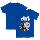 Chicago Cubs Tiny Turnip Youth Baseball Tear T-Shirt Lifestyle