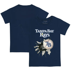 Tampa Bay Rays Tiny Turnip Youth Baseball Tear T-Shirt On Sale