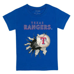 Texas Rangers Tiny Turnip Youth Baseball Tear T-Shirt On Sale