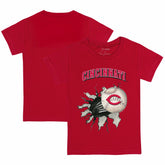 Cincinnati Reds Tiny Turnip Youth Baseball Tear T-Shirt Near Me