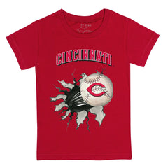Cincinnati Reds Tiny Turnip Youth Baseball Tear T-Shirt Near Me