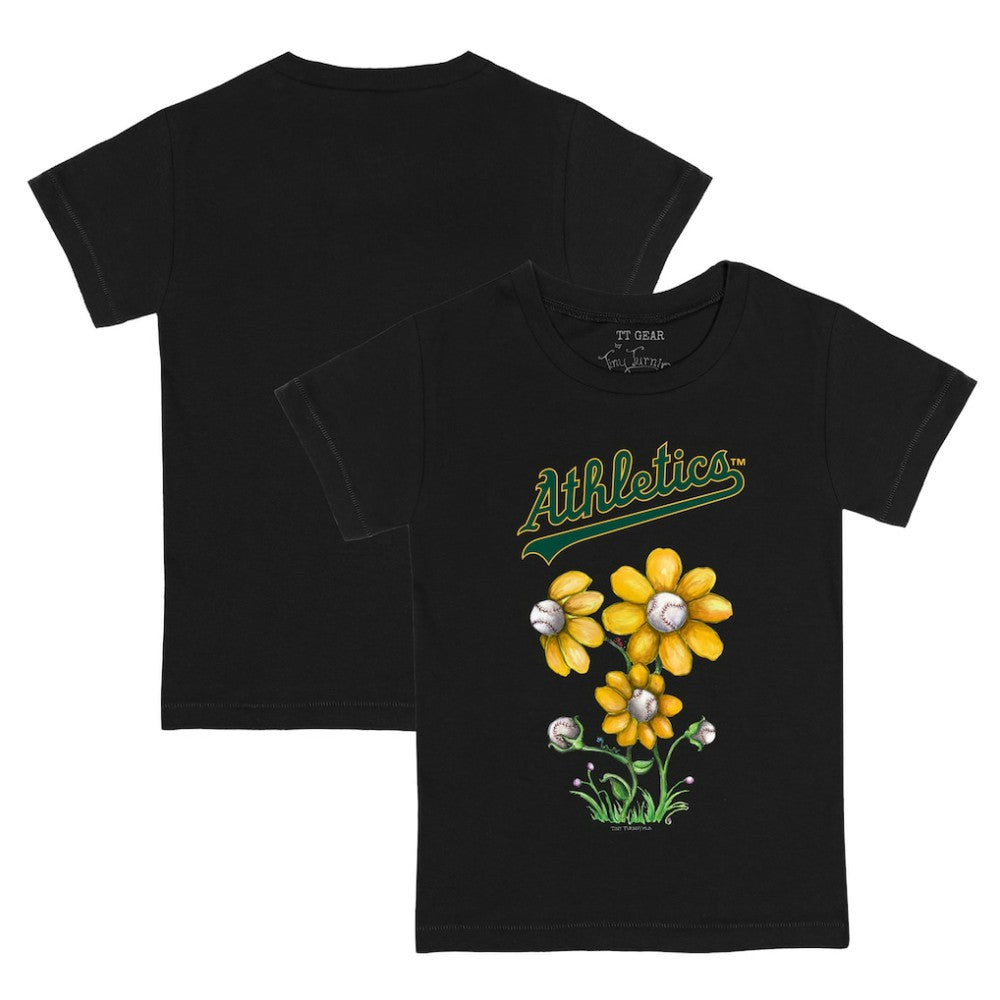 Athletics Tiny Turnip Youth Blooming Baseballs T-Shirt Near Me