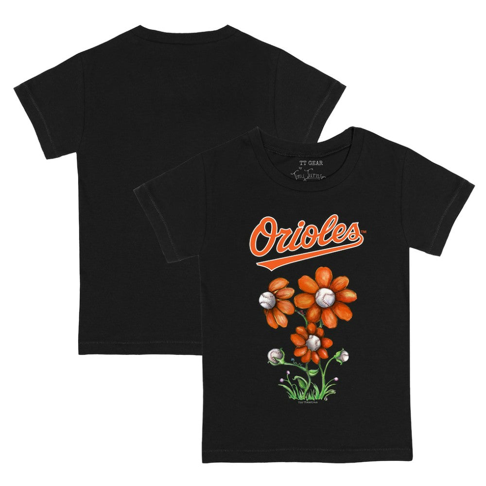 Baltimore Orioles Tiny Turnip Youth Blooming Baseballs T-Shirt discount
